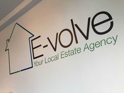 Evolve Estate Agent Wall Graphic