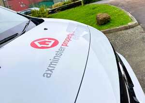 Cut Vinyl Van Graphics for Axminster Properties Ltd Cut Vinyl Van Graphics for Axminster Properties Ltd