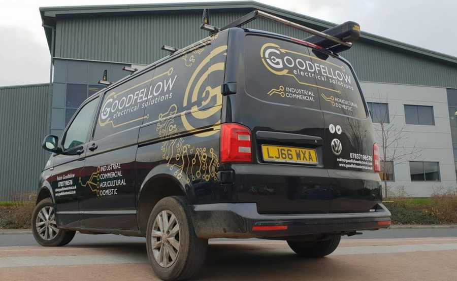 Van Signwriting Axminster Property Co