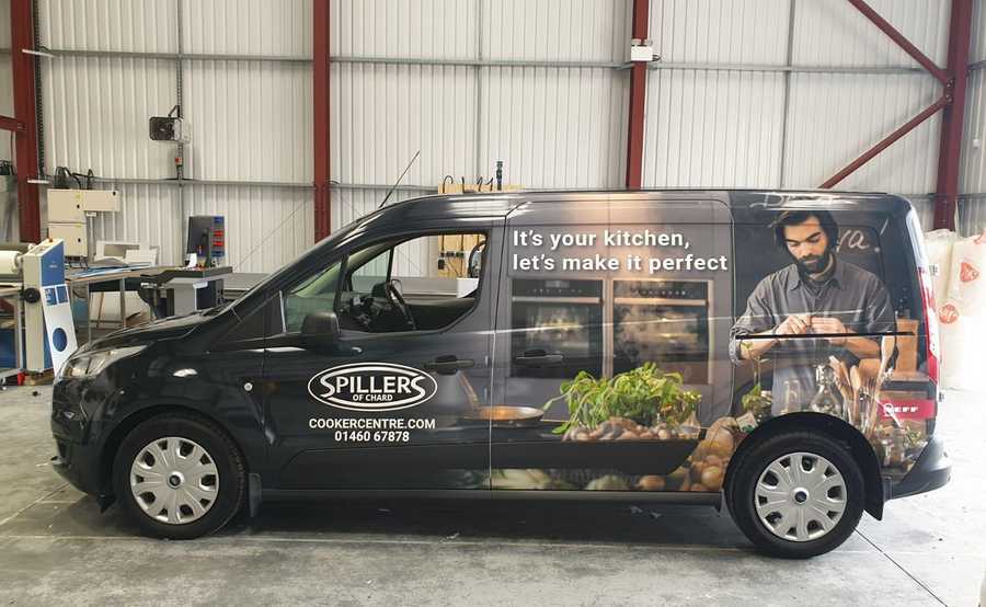 Bus Signwriting at Creative Solutions