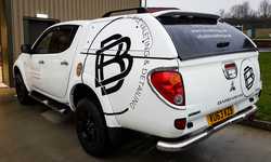 Vehicle Graphics for BB Valeting, Bridport