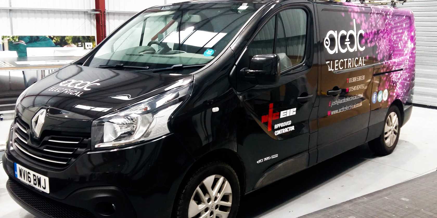Van Wrapping ACDC Electical Services