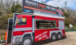 Trailer Graphics for Martin’s Smoky Fire Truck
