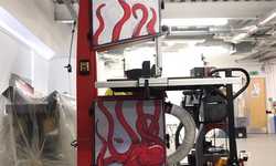 Vinyl Wrapping of Band Saw for Axminster Tools Vinyl Wrapping of Band Saw for Axminster Tools