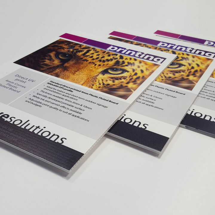 Printed Correx Board 3