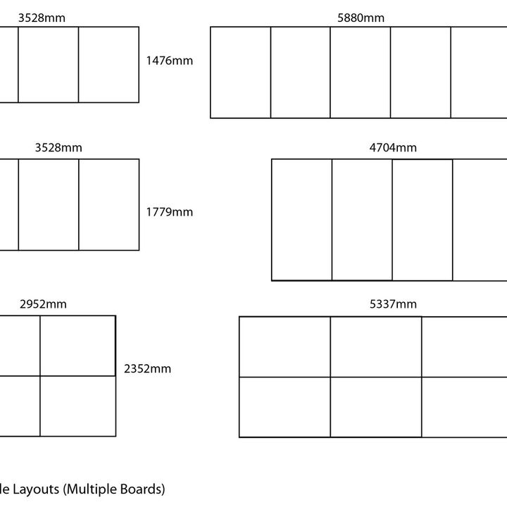 Whiteboard Wall Sample Layouts