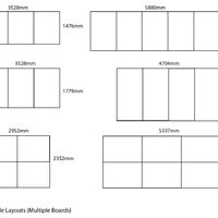 Whiteboard Wall Sample Layouts