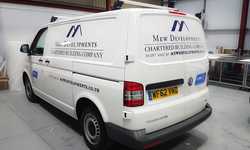 Vehicle Graphics Designed and Installed for Mew Developments Vehicle Graphics Designed and Installed for Mew Developments