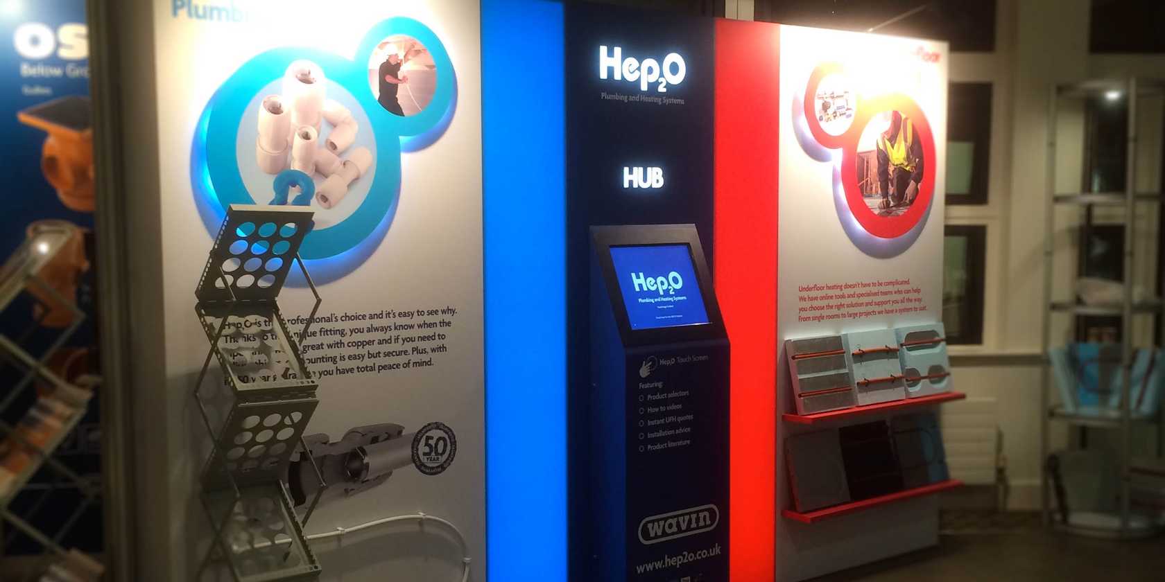 Hep2O Exhibition Stand