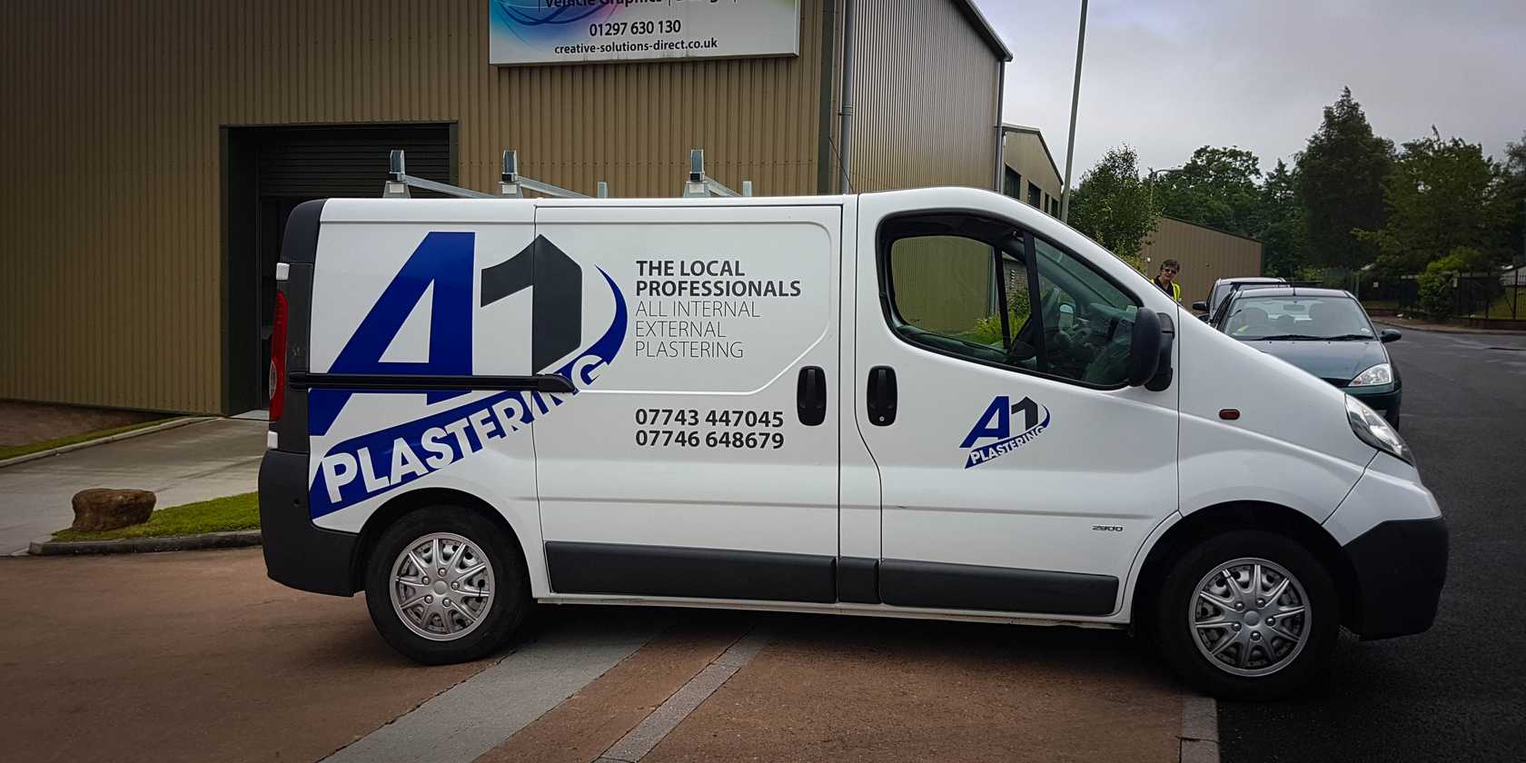 Van Graphics A1 Plastering