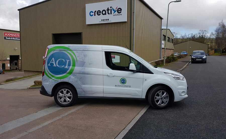 Van Wrap for Air Control Industries Axminster