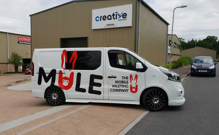 Van Signwriting by Creative Solutions