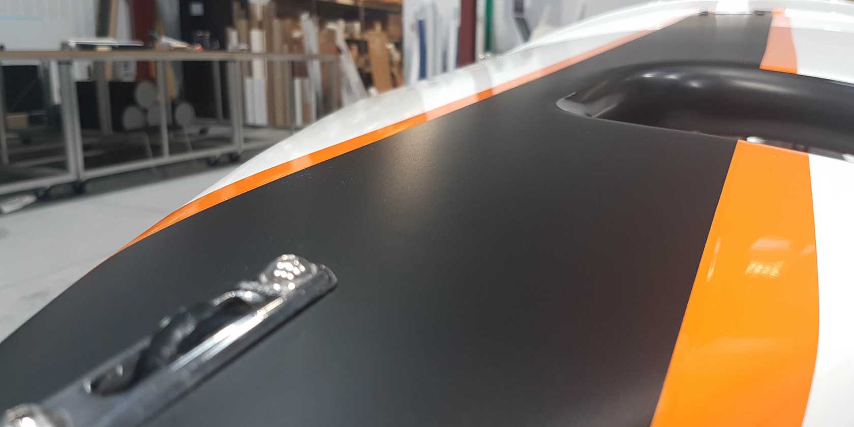 Boat Graphics Vinyl Close Up