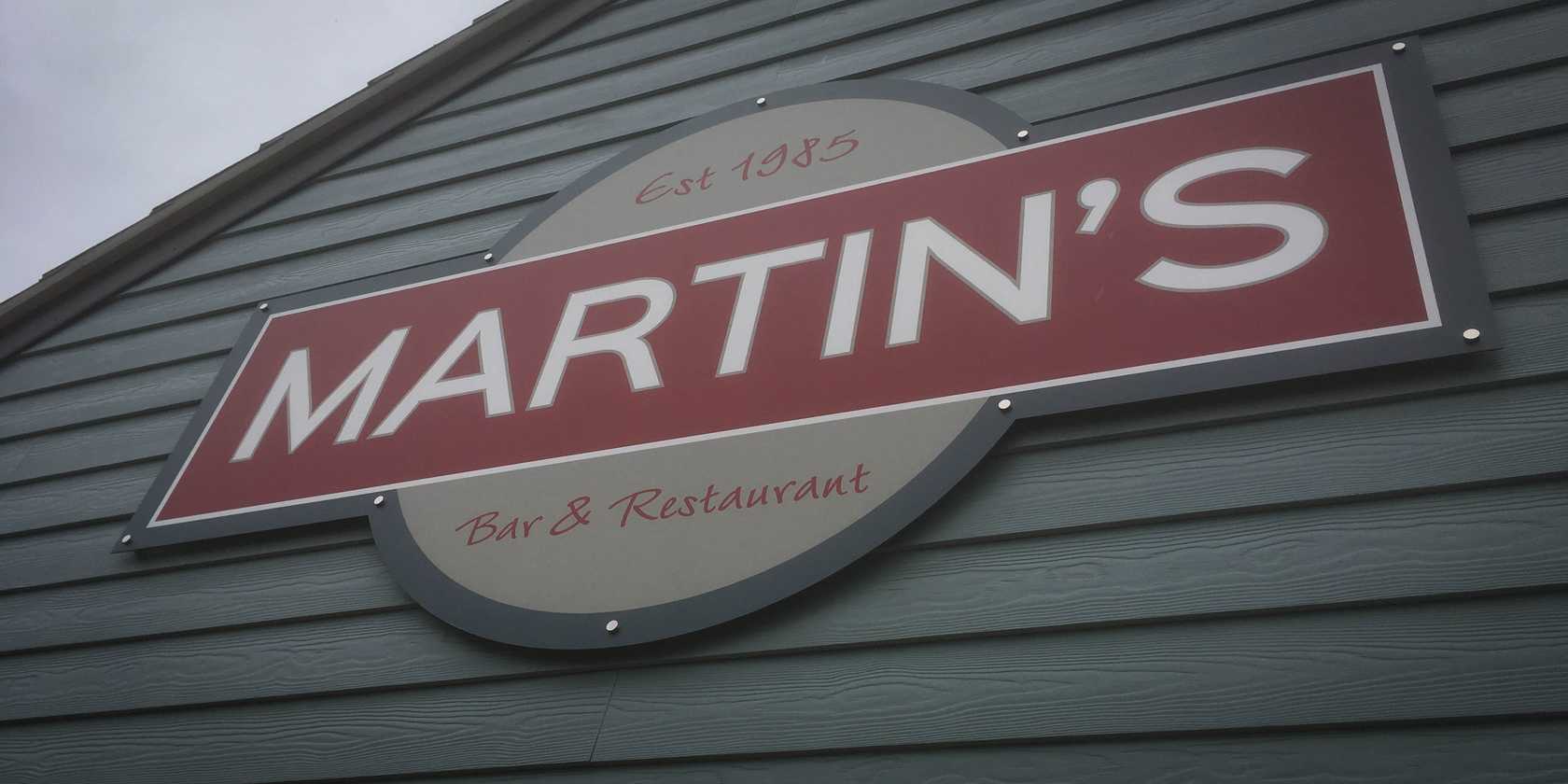 External Signage - Martins Bar