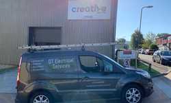 Van Graphics for DT Electrical Services Van Graphics for DT Electrical Services