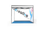 2m x 3m L-Shape Shell Scheme Exhibition Stand Rollable PVC and   PVC-Free Graphics - Seamless Front View.png