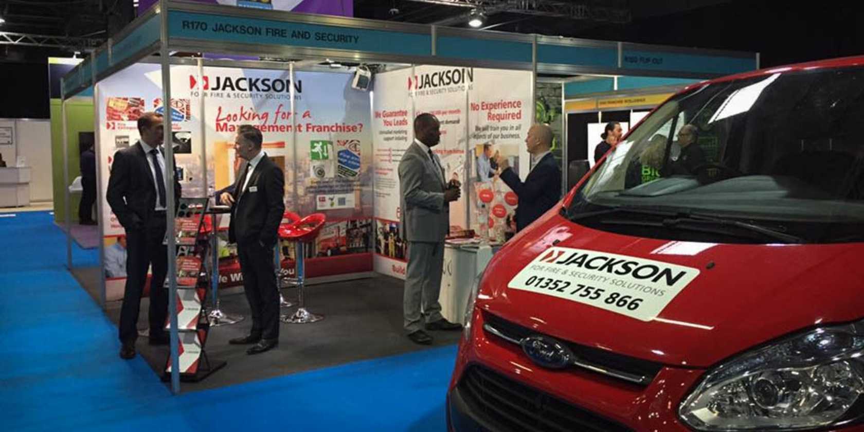 Jackson Fire and Security Exhibition Stand