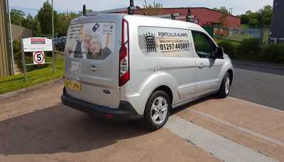 Vehicle Graphics for Portcullis Alarms