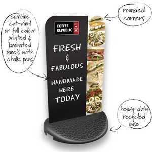 Swing Board Pavement Sign