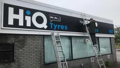 Rooster Bus Graphics installed at Creative Solutions