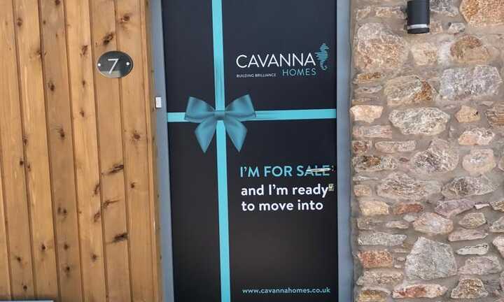 Hoarding Panels for Cavanna Construction Site