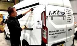 Vehicle Graphics for J. F. Bird