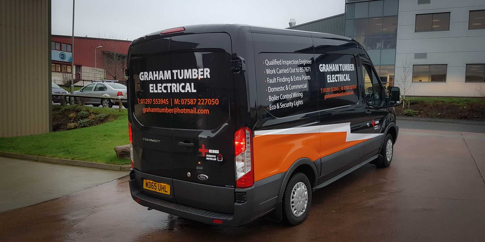 Vehicle Signwriting Graham Tumber Electrical