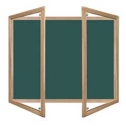 Lockable Camira Lucia Wooded Frame Notice Board