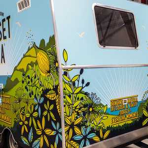 Dorset Tea Caravan Wrap
