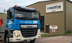 Lorry Wrapping for McVeigh Parker