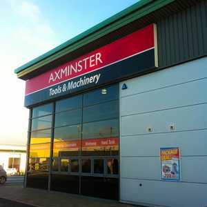 Signage for Axminster Power Tools