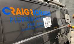 New Van Graphics for Master Plumber Craig Richards New Van Graphics for Master Plumber Craig Richards