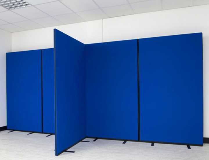Nyloop VELCRO Office Partition/Room Divider Screen 1200x1200mm 
