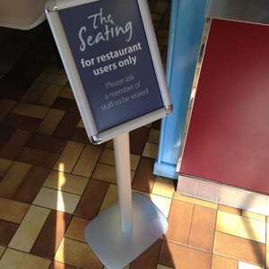 Free Standing Poster Holder