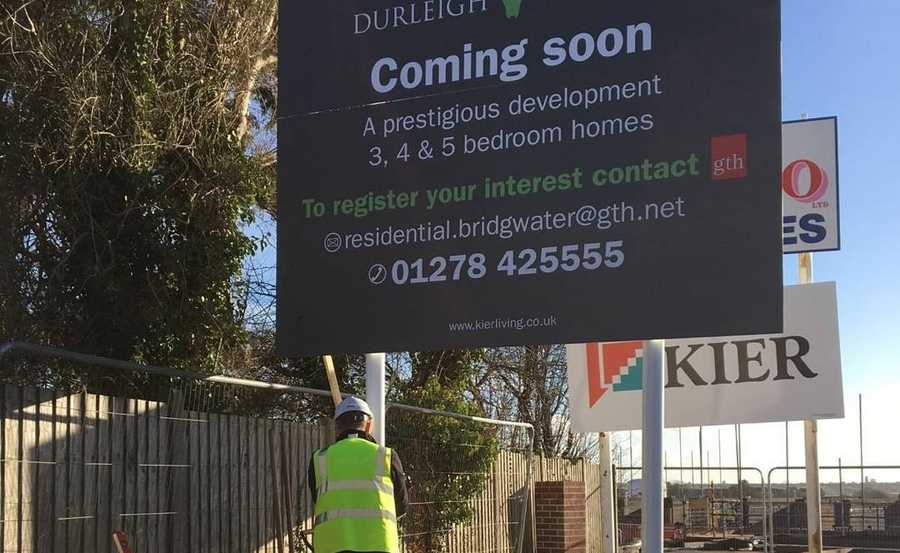 Post Mounted Signs Kier Living