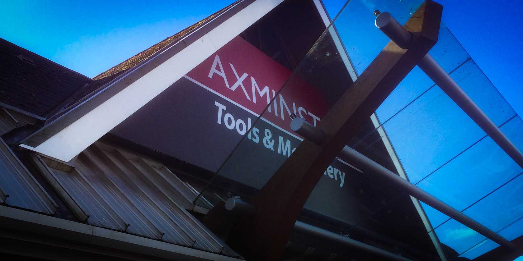 External Signs for Axminster Tools by Creative Solutions