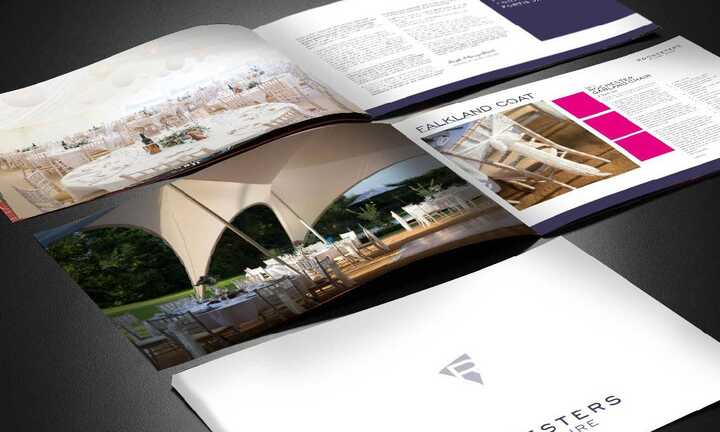 Rochester Events Hire Brochure Design