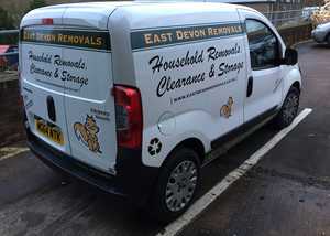 Fleet Vehicle Graphics for East Devon Removals