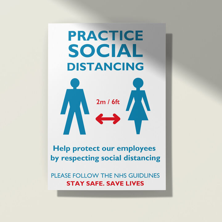 Social Distancing Poster