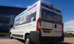 Van Graphics for Tytherleigh Bathrooms Van Graphics for Tytherleigh Bathrooms