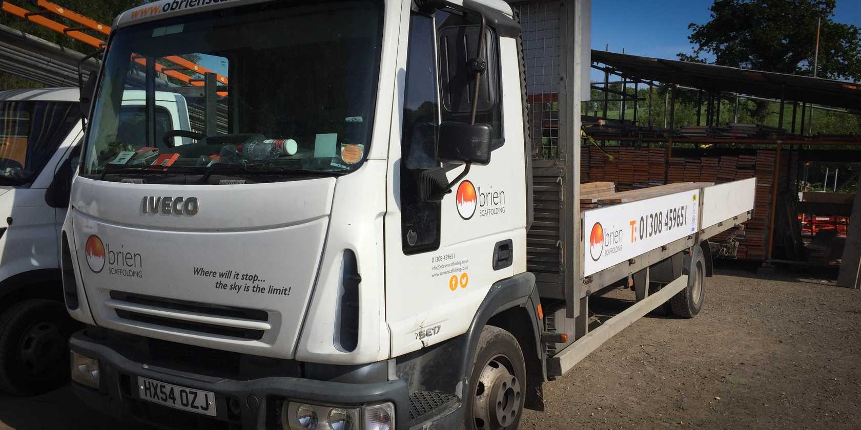 Scaffolding Lorry Graphics