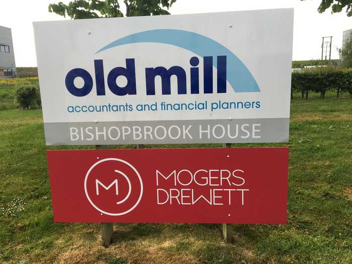 Mogers Drewett Signage