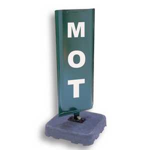 Rotating Sign Pavement Sign