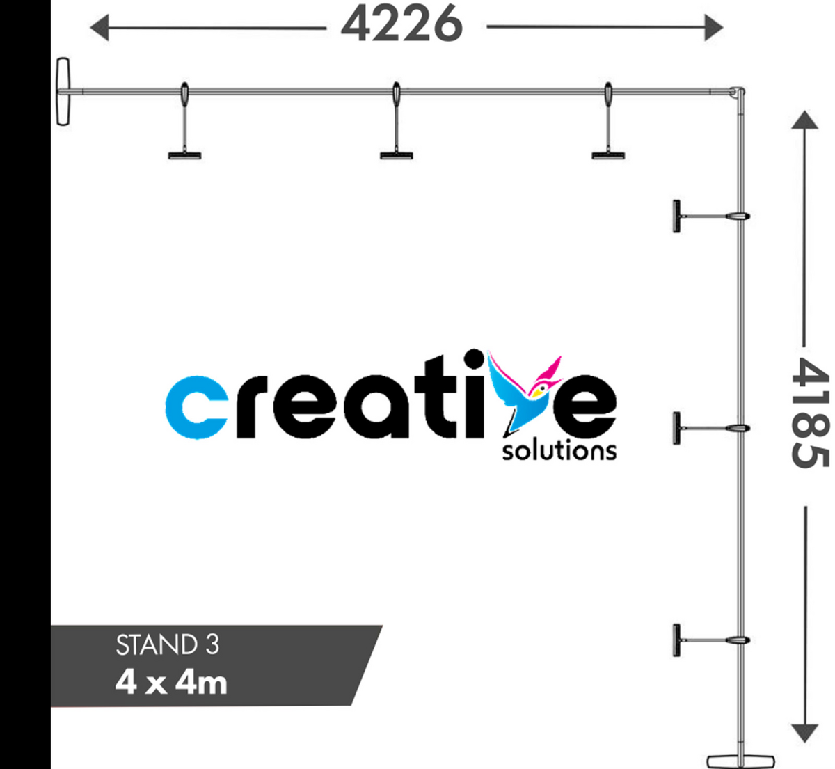 4x4 Shell Scheme Fabric Exhibition Stand Dimensions - Creative Solutions.png
