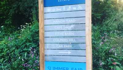 External Totem Signage for Symondsbury Estate