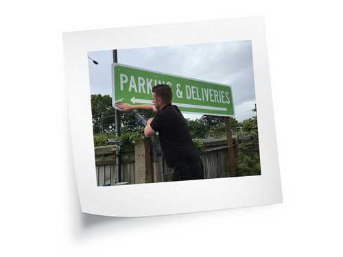 Groves Nurseries Signage Installation Groves Nurseries Signage Installation
