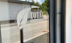 Tray Sign & Window Graphics for Total Renewable Solutions