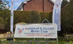 Feather Flags and Banners for Eastwood and District Motor Club