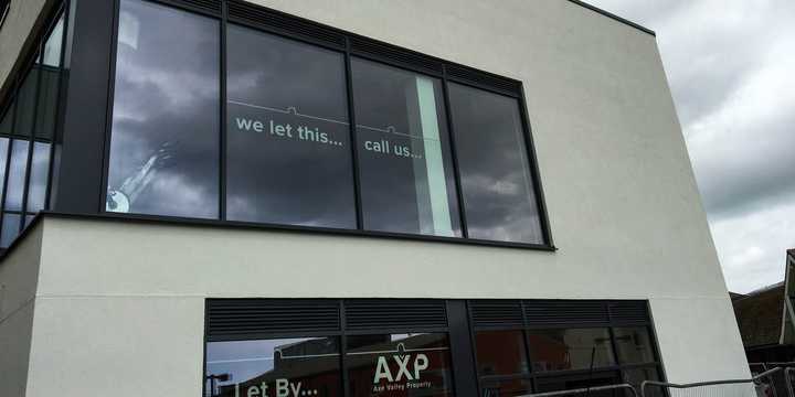 Window Vinyl Stickers Axe Valley Properties