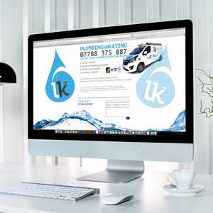 Vehicle Graphics and Website Design for LK Plumbing